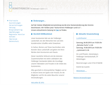 Tablet Screenshot of kunstverein-feldberg.de